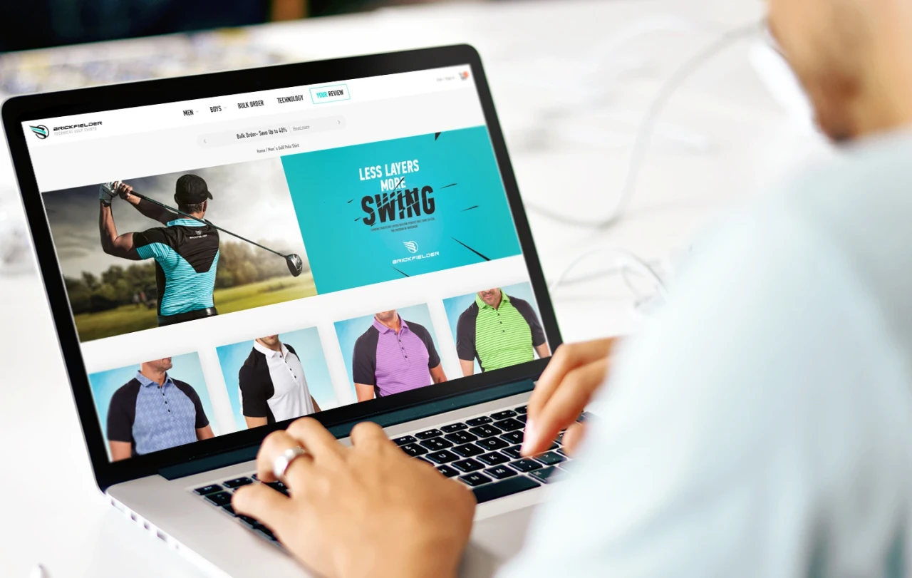 Brickfielder — website design